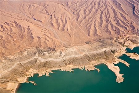 Vue aérienne du désert en dehors de Las Vegas, Nevada, USA Photographie de stock - Premium Libres de Droits, Code: 600-02967467