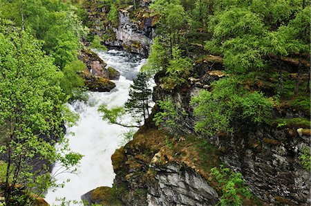 simsearch:700-02967673,k - Laerdal River and Svartegjel Gorge, Norway Stock Photo - Premium Royalty-Free, Code: 600-02967610