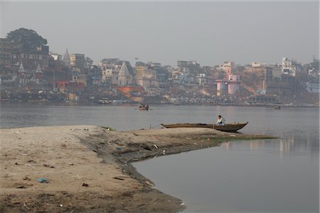 Varanasi, Uttar Pradesh, India Foto de stock - Sin royalties Premium, Código: 600-02972992