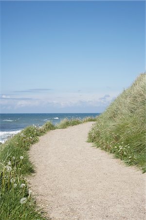 simsearch:600-03003514,k - Path along Shore, North Sea, Loenstrup, Jylland, Denmark Stock Photo - Premium Royalty-Free, Code: 600-03003572