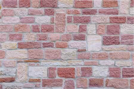 stonewall - Sandstone Wall, Bavaria, Germany Stock Photo - Premium Royalty-Free, Code: 600-03017017