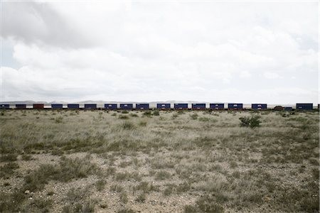 railway track sky - Freight Train, Texas, USA Stock Photo - Premium Royalty-Free, Code: 600-03017368