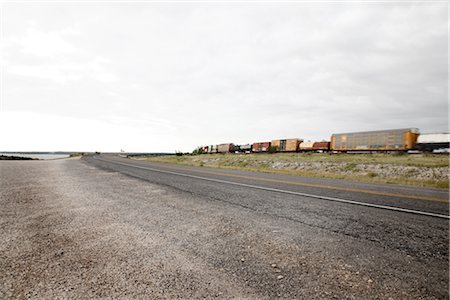 freight train - Train, Del Rio, Val Verde County, Texas, USA Foto de stock - Sin royalties Premium, Código: 600-03054145