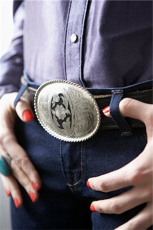 simsearch:600-02883271,k - Close-Up of Western Belt Buckle Foto de stock - Sin royalties Premium, Código: 600-03053865