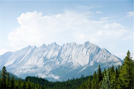 Colin Range, Rocky Mountains, Jasper National Park, Alberta, Canada Stock Photo - Premium Royalty-Free, Code: 600-03075298