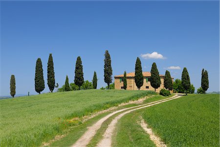 Pienza, Siena Province, Val d'Orcia, Tuscany, Italy Stock Photo - Premium Royalty-Free, Code: 600-03075559