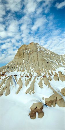 daryl benson - Dinosaur Provincial Park in Winter, Alberta, Canada Stock Photo - Premium Royalty-Free, Code: 600-03152238