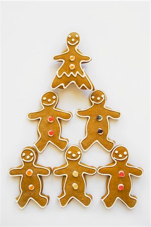 pyramid food - Gingerbread People Stock Photo - Premium Royalty-Free, Code: 600-03171569