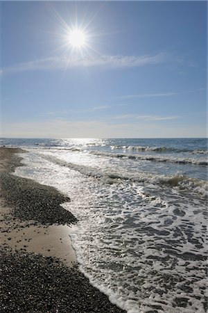 sunlight beams - Nienhagen, Bad Doberan, Western Pomerania, Mecklenburg-Vorpommern, Germany Stock Photo - Premium Royalty-Free, Code: 600-03194832