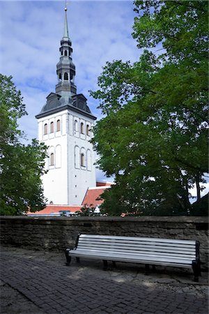 Saint Nicholas Church, Tallinn, Harju County, Estonia Foto de stock - Sin royalties Premium, Código: 600-03229847