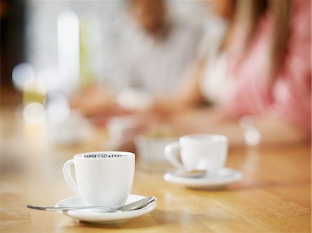 espresso close up - Cups of Coffee at Wine Bar, Toronto, Ontario, Canada Stock Photo - Premium Royalty-Free, Code: 600-03230242