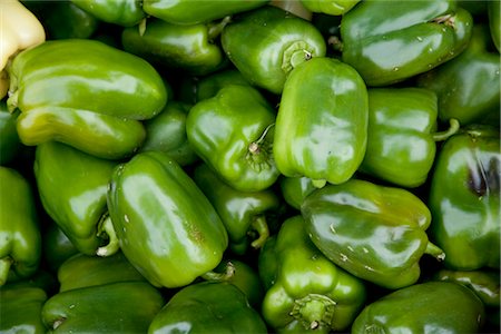 farm stand - Bio poivrons verts, Penticton, vallée de l'Okanagan, en Colombie-Britannique, Canada Photographie de stock - Premium Libres de Droits, Code: 600-03294794