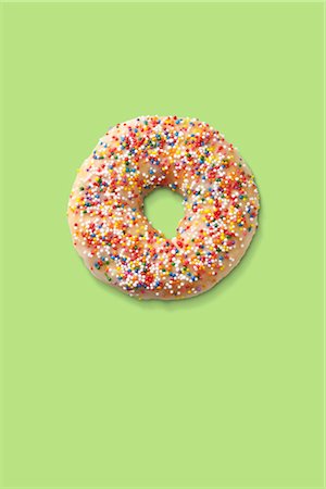 doughnut - Donut hawaïen Photographie de stock - Premium Libres de Droits, Code: 600-03295311