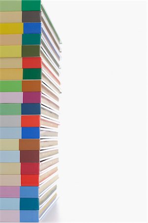 simsearch:600-06302228,k - Close-up of Stack of Books Foto de stock - Sin royalties Premium, Código: 600-03404397