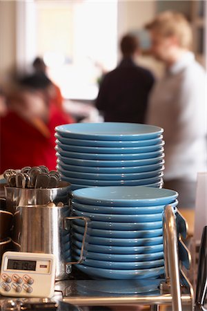 Dishes, Coffee Shop Stock Photo - Premium Royalty-Free, Code: 600-03406494