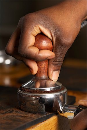 Café Tamper Photographie de stock - Premium Libres de Droits, Code: 600-03406502