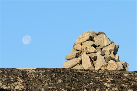 simsearch:600-00846551,k - Stone Monument, Ilulissay Icefjord, Ilulissat, Disko Bay, Greenland Foto de stock - Sin royalties Premium, Código: 600-03408006