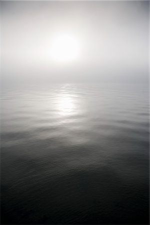 Foggy Seascape Foto de stock - Sin royalties Premium, Código: 600-03438168