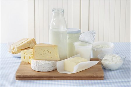 simsearch:600-03445187,k - Dairy Products Fotografie stock - Premium Royalty-Free, Codice: 600-03445187