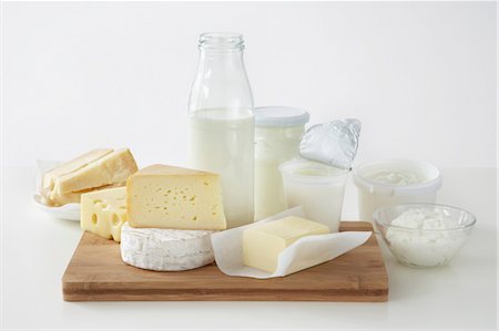 simsearch:600-03445187,k - Dairy Products Fotografie stock - Premium Royalty-Free, Codice: 600-03445188