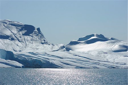 Iceberg dans la baie de Disko, Glacier Jakobshavn, Ilulissat, Groenland Photographie de stock - Premium Libres de Droits, Code: 600-03456570