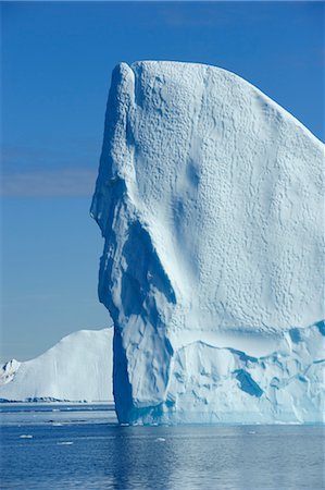 Iceberg in Disko Bay, Jakobshavn Glacier, Ilulissat, Greenland Foto de stock - Sin royalties Premium, Código: 600-03456573