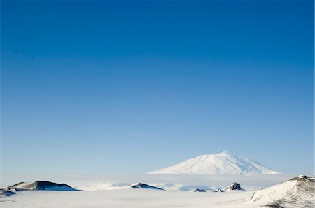 polaire - Active Volcano, Mont Eerebus, île de Ross, Antarctique Photographie de stock - Premium Libres de Droits, Code: 600-03466553