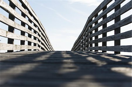 passerelle - Wooden Bridge at Honeymoon Island State Park, Florida, USA Foto de stock - Sin royalties Premium, Código: 600-03484703