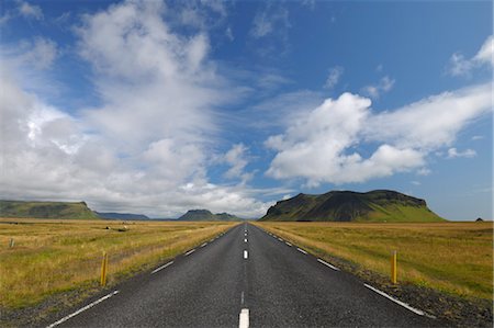 Itinéraire 1, South Iceland, Islande Photographie de stock - Premium Libres de Droits, Code: 600-03508244