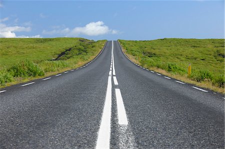 direction highway - Route 1, South Iceland, Iceland Stock Photo - Premium Royalty-Free, Code: 600-03508243