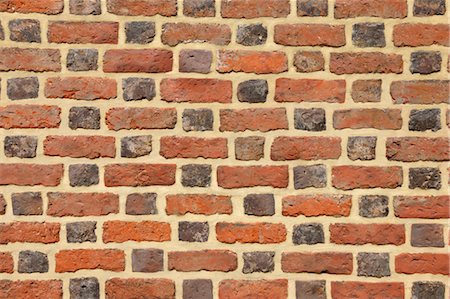 struttura (costruzione) - Close-up of Brick Wall Foto de stock - Sin royalties Premium, Código: 600-03508262