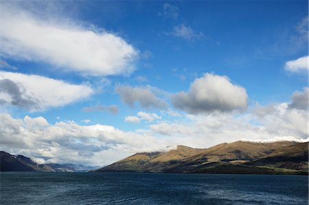 Lake Wanaka, Otago, South Island, New Zealand Stock Photo - Premium Royalty-Free, Code: 600-03508336