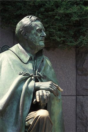 president - Franklin Delano Roosevelt Memorial, Washington, DC, USA Foto de stock - Sin royalties Premium, Código: 600-03508369