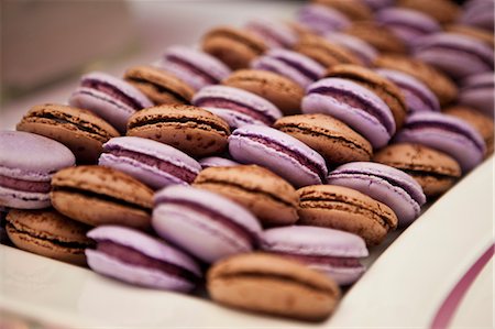 Box of Macarons Foto de stock - Sin royalties Premium, Código: 600-03508832