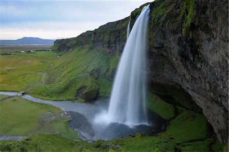 simsearch:600-03508253,k - Seljalandsfoss, South Iceland, Islande Photographie de stock - Premium Libres de Droits, Code: 600-03586376