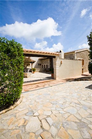 exterior - House Exterior, Mallorca, Spain Foto de stock - Sin royalties Premium, Código: 600-03586422
