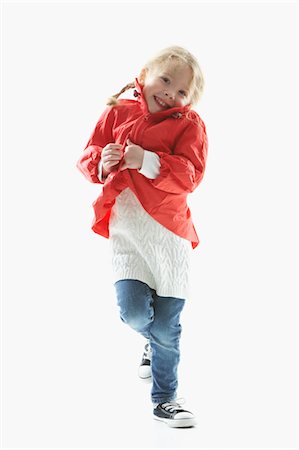 denim jeans for kids - Portrait of Girl Stock Photo - Premium Royalty-Free, Code: 600-03587368