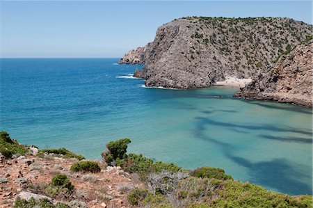 Sea Cliff, Cala Domestica, Iglesiente, Sulcis-Iglesiente, Sardinia, Italy Stock Photo - Premium Royalty-Free, Code: 600-03615605