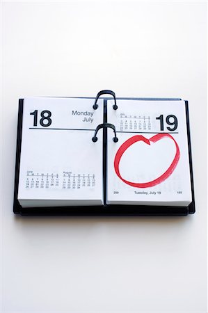 Calendar Stock Photo - Premium Royalty-Free, Code: 600-03615710