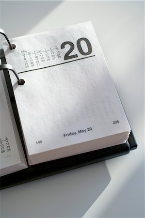 simsearch:600-03615723,k - Calendrier Photographie de stock - Premium Libres de Droits, Code: 600-03615722