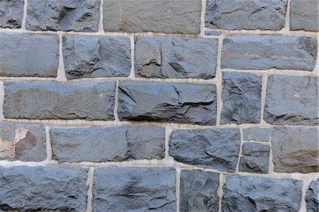 de piedra - Stone Wall, Clausthal-Zellerfeld, Goslar, Harz, Lower Saxony, Germany Foto de stock - Sin royalties Premium, Código: 600-03615953