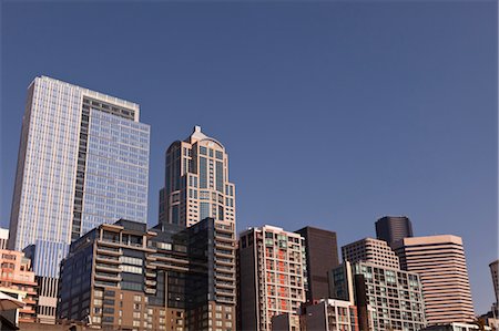 Financial District, Seattle, Washington State, USA Stock Photo - Premium Royalty-Free, Code: 600-03621253