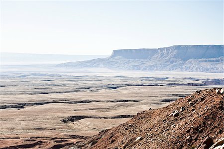 Vue du désert de l'autoroute 89, réserve indienne Navajo, Navajo County, Arizona, Etats-Unis Photographie de stock - Premium Libres de Droits, Code: 600-03696943