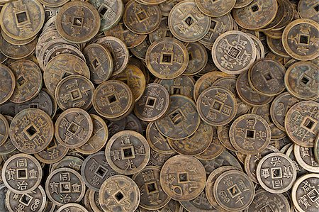 simsearch:600-07966220,k - Old Coins, Panjiayuan Flea Market, Chaoyang District, Beijing, China Stock Photo - Premium Royalty-Free, Code: 600-03698089