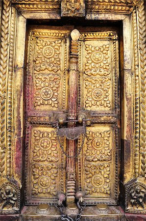 doorway to faith - Changu Narayan Temple, Bagmati Zone, Madhyamanchal, Nepal Stock Photo - Premium Royalty-Free, Code: 600-03737714