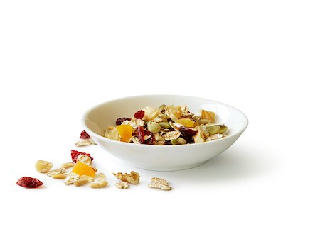 fibra (alimenticia) - Bowl of Cereal Foto de stock - Sin royalties Premium, Código: 600-03738398