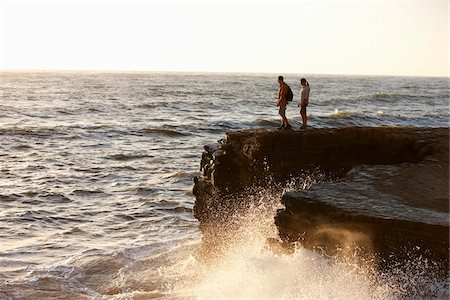 san diego - Couple randonnée, Point Loma, San Diego, San Diego County, Californie, Etats-Unis Photographie de stock - Premium Libres de Droits, Code: 600-03738716