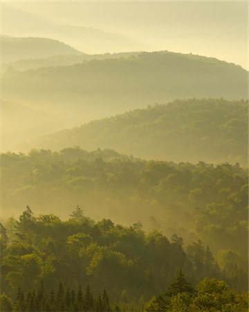 forest rolling hills - Mountains at Sunrise, Vorderweidenthal, Pfalzerwald, Rhineland-Palatinate, Germany Stock Photo - Premium Royalty-Free, Code: 600-03762481