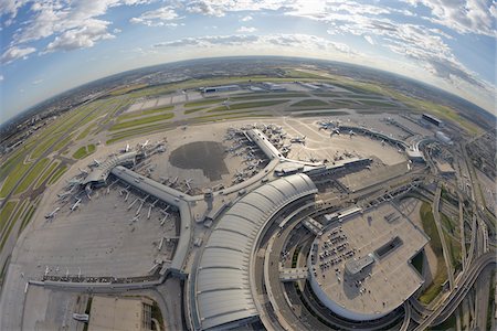 Lester B Pearson International Airport, Toronto, Ontario, Canada Foto de stock - Sin royalties Premium, Código: 600-03777108