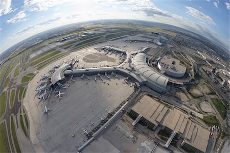 Lester B Pearson International Airport, Toronto, Ontario, Canada Foto de stock - Sin royalties Premium, Código: 600-03777109